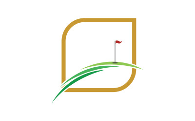 Golf-Logo-Sport-Vektorversion v9