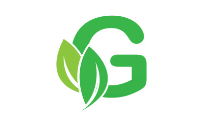 Litera G, zielona ikona logo, wersja v30
