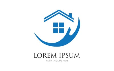 Evde bakım binası logosu sürümü v21