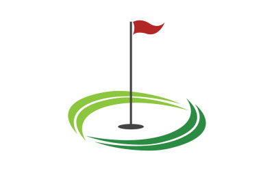 Golf-Logo-Sport-Vektorversion v56