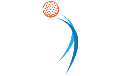 Golf-Logo-Sport-Vektorversion v61