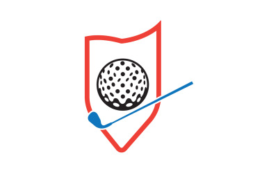 Golf logo sport vettore versione v47