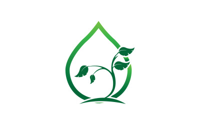 Leaf green ecology tree element icon version v48