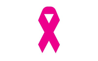 Nastro rosa icona elemento logo versione v39