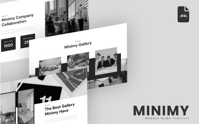 Minimy – Minimal Google Slides-mall