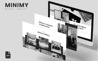 Minimy – Minimal Keynote Template
