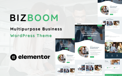 Bizboom - Multipurpose Business WordPress-tema