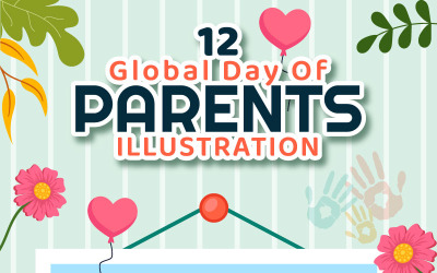 12 Illustrazione della Giornata Mondiale dei Genitori