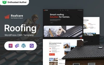 Roafcare – motiv WordPress Elementor reagující na střešní krytinu