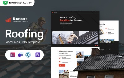 Roafcare – Tetőfedő cég érzékeny WordPress Elementor téma