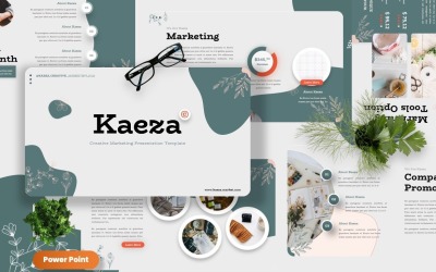 Kaeza - Modello PowerPoint per marketing creativo