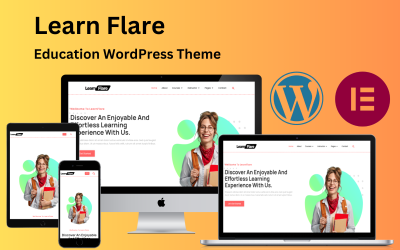 Aprenda Flare - Tema WordPress Educacional