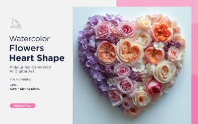 Flowers Heart Shape Charmed Hearts A Valentine's Enchantment