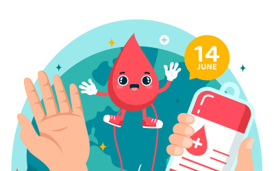 12 World Blood Donor Day Illustration