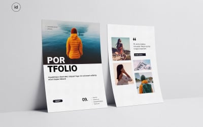Portfolio Magazine InDesign Template