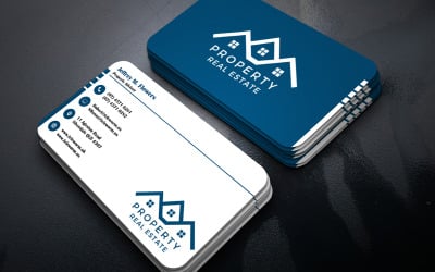 Tarjeta de visita para inversores inmobiliarios - Tarjeta de visita