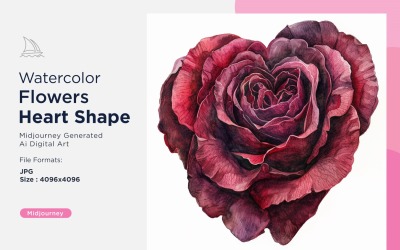 Flowers Heart Shape Amour et Chocolat A Valentine's Soirée 04