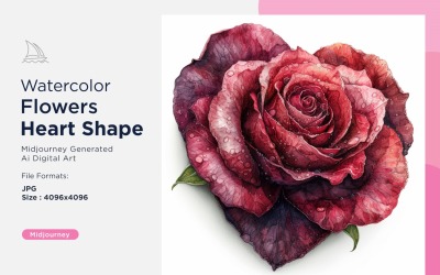 Flowers Heart Shape Love Struck A Valentine's Affair 03
