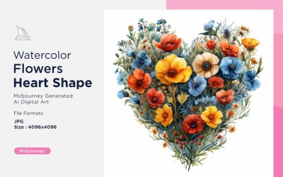 Flowers Heart Shape Whispers of Romance Valentine's Secrets 03