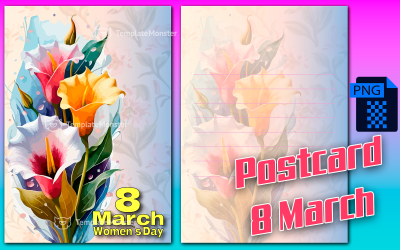 Carte postale 8 mars ( 13 )