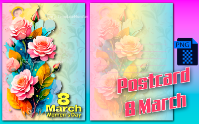 Carte postale 8 mars ( 15 )