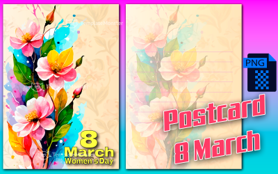 Cartolina 8 marzo ( 14 )