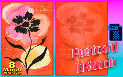 Postkarte 8. März ( 16 )