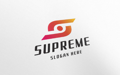 Pro Supreme Buchstabe S Logo Temp