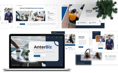 AnterBiz – бізнес-шаблон доповіді