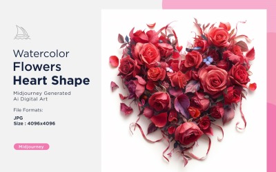 Blumen Herzform Amors Umarmung Ein Valentinsgenuss 05