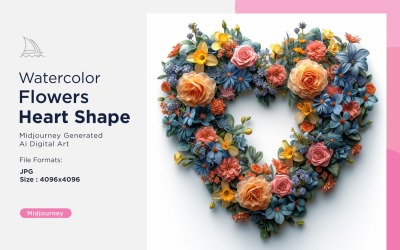 Flowers Heart Shape Everlasting Love A Valentine's Celebration 06