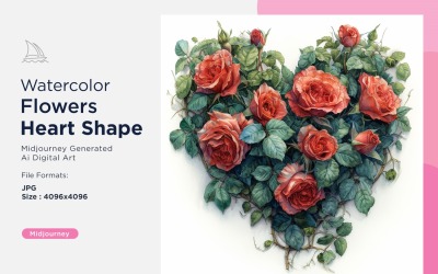 Flowers Heart Shape Love Struck A Valentine's Affair 06