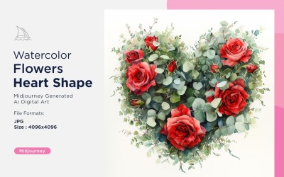 Flowers Heart Shape Enchanted Hearts A Valentine's Spell 09