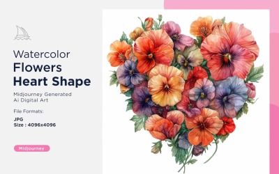 Flowers Heart Shape Whispers of Romance Valentine's Secrets 08