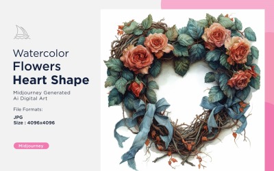 Blommor Heart Shape Sweethearts&amp;#39; Serenade Love in Harmony 12