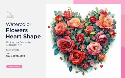 Fiori a forma di cuore L&amp;#39;amore ha colpito una relazione di San Valentino 12