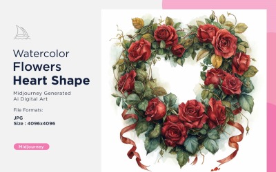 Fiori a forma di cuore Passeggiata appassionata Una passeggiata di San Valentino 12