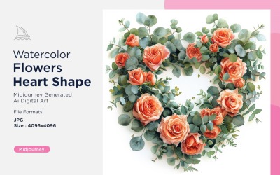 Flowers Heart Shape Amour et Chocolat A Valentine's Soirée 10