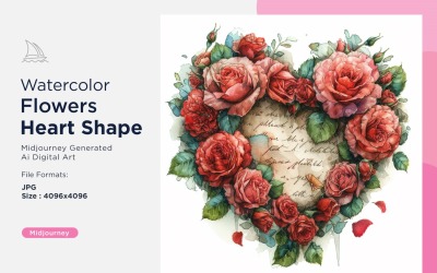 Flowers Heart Shape Celestial Love A Valentine's Constellation 12