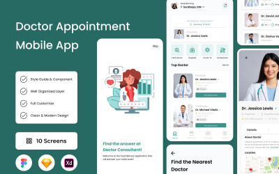 HealthCare - Application mobile de rendez-vous chez le médecin