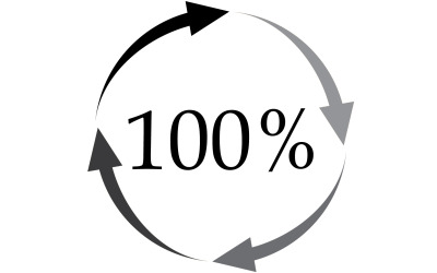 100 Prozent Symbol Symbol Logo Version v14