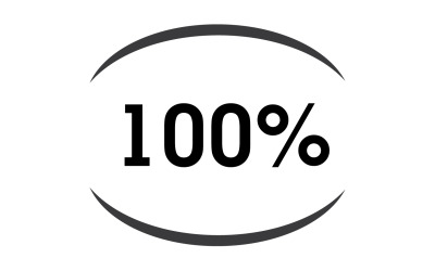 Versione logo simbolo icona 100 pers. v48