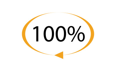 Versione logo simbolo icona 100 pers. v49