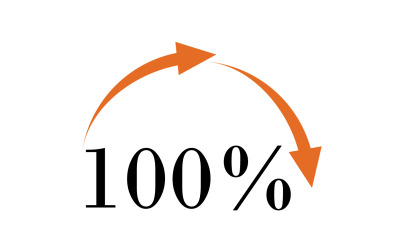 Versione logo simbolo icona 100 pers v54