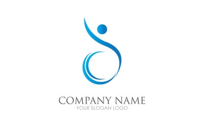 Difabel logo icon template version v10