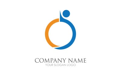 Difabel logo icon template version v30