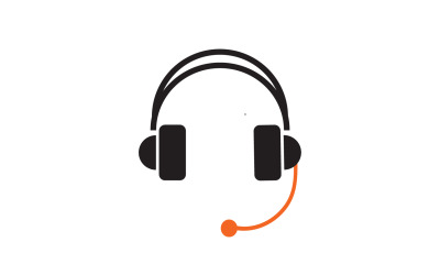 Kopfhörer-Musik-Podcast-Logo-Vektor v22