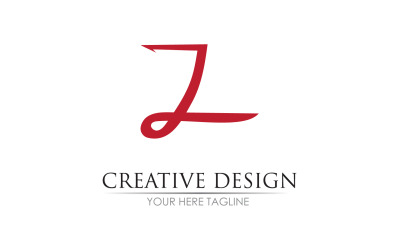 Lettre L nom initial logo vecteur v2