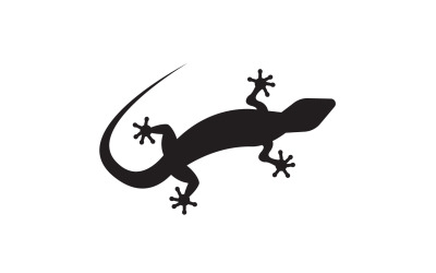 Eidechse Chamäleon Home Lizard Logo v39