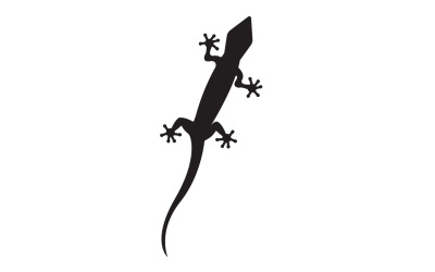 Eidechse Chamäleon Home Lizard Logo v41